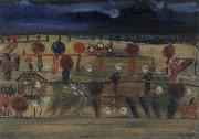 Paul Klee Garden in the Plain II oil painting artist